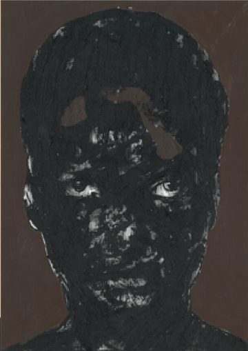 Portrait on paper by Amadeo Carvalho