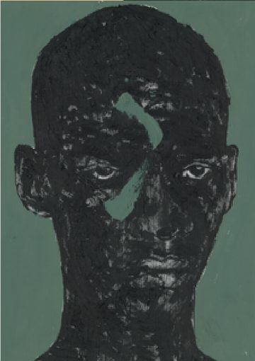 Portrait on paper by Amadeo Carvalho