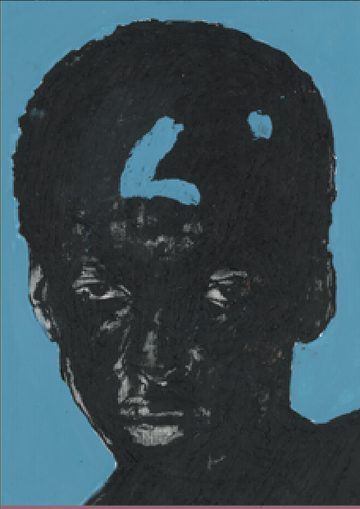 Portrait on paper by Amadeo Carvalho