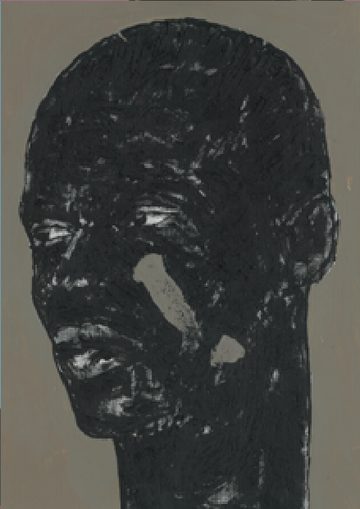 Portrait on paper by Amadeo Carvalho