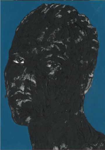 Portrait on paper by Amadeo Carvalho