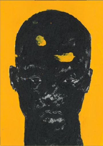 Portrait on paper by Amadeo Carvalho