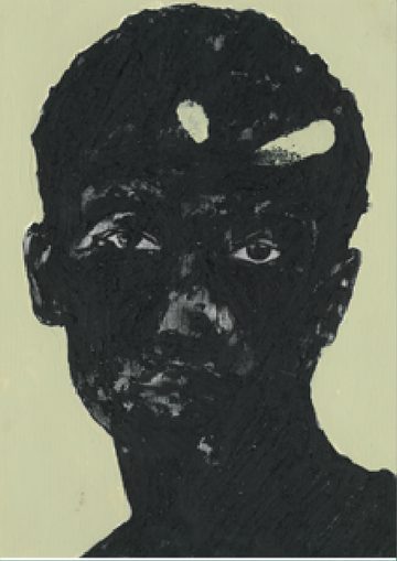 Portrait on paper by Amadeo Carvalho