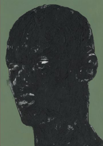 Portrait on paper by Amadeo Carvalho