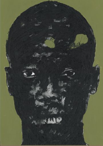 Portrait on paper by Amadeo Carvalho